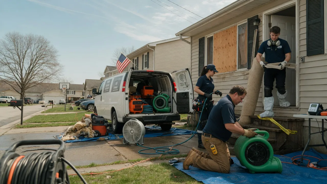 Water Damage Restoration in Fort Gibson, OK near me
